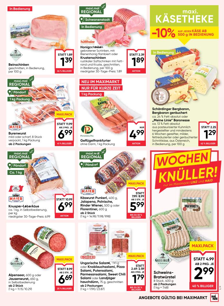 Prospekt von Maximarkt