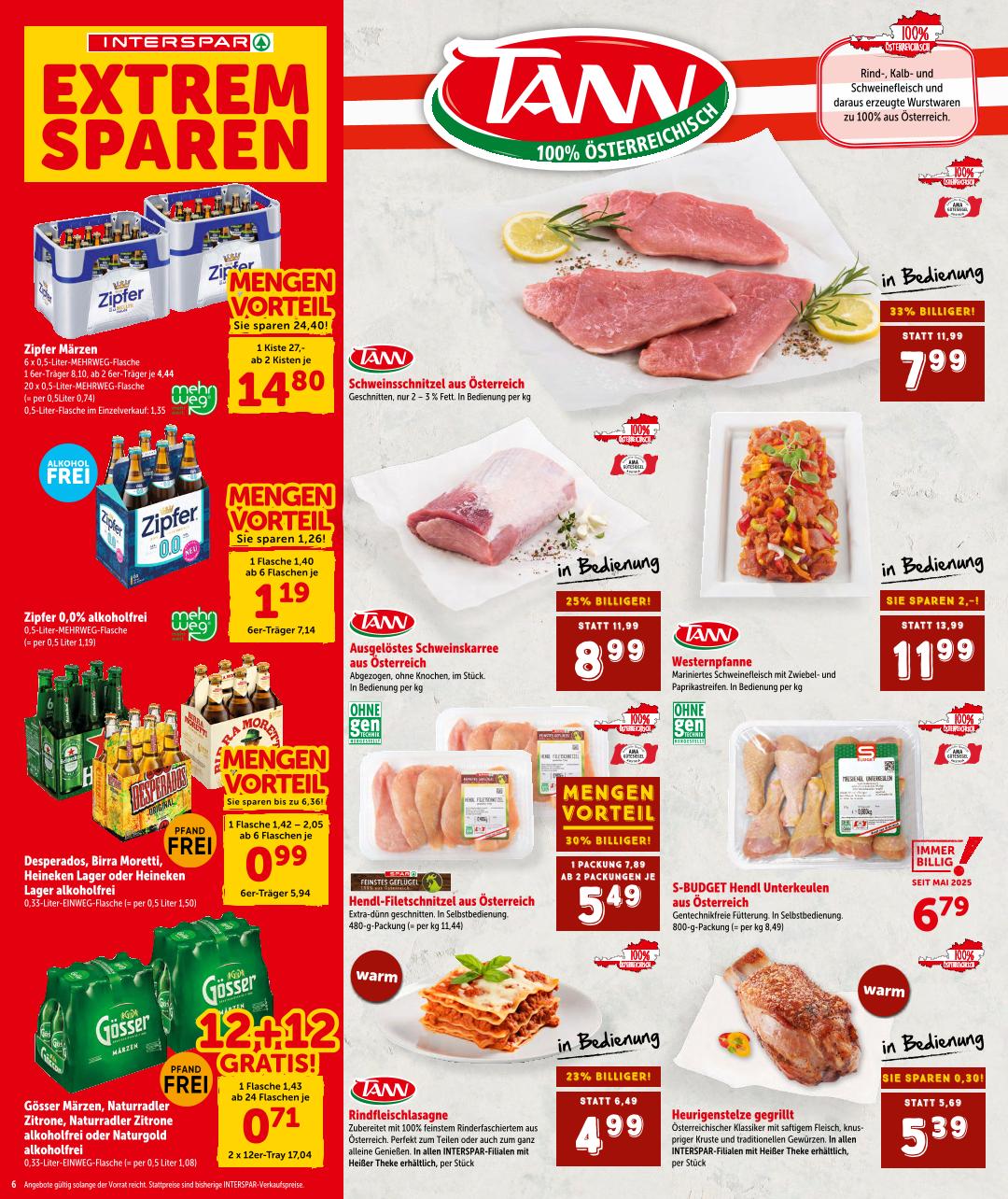 Prospekt von INTERSPAR