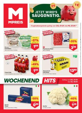 Titelbild des Prospekts von MPREIS Vorarlberg