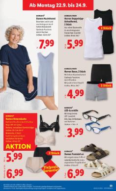 Titelbild des Prospekts von Lidl Österreich