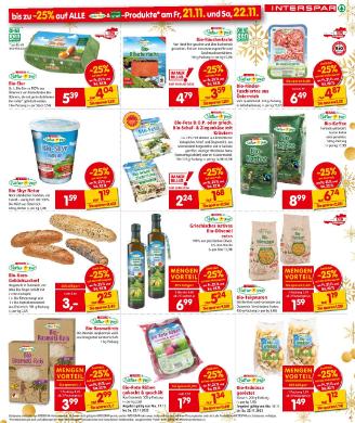 Titelbild des Prospekts von INTERSPAR STMK