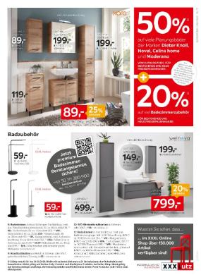 Titelbild des Prospekts von XXXLutz