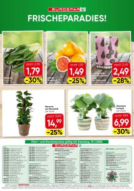 Titelbild des Prospekts von EUROSPAR W / NOE / BGLD