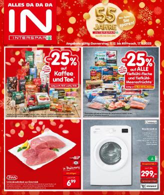 Titelbild des Prospekts von INTERSPAR WIEN