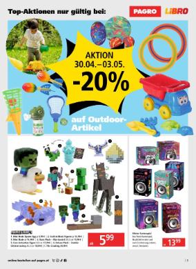 Titelbild des Prospekts von PAGRO & LIBRO