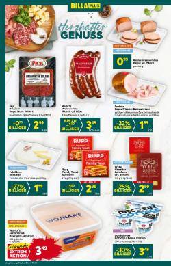 Titelbild des Prospekts von BILLA PLUS Niederösterreich