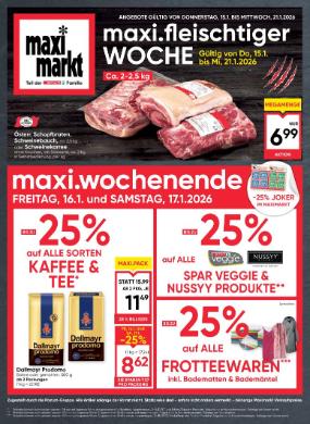 Titelbild des Prospekts von Maximarkt Linz / Haid