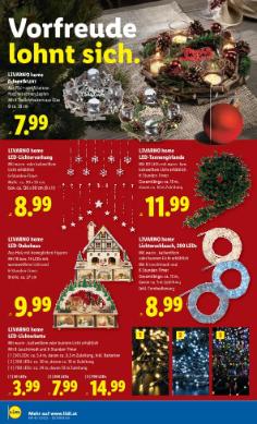 Titelbild des Prospekts von Lidl Österreich