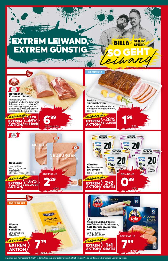 Prospekt von BILLA PLUS