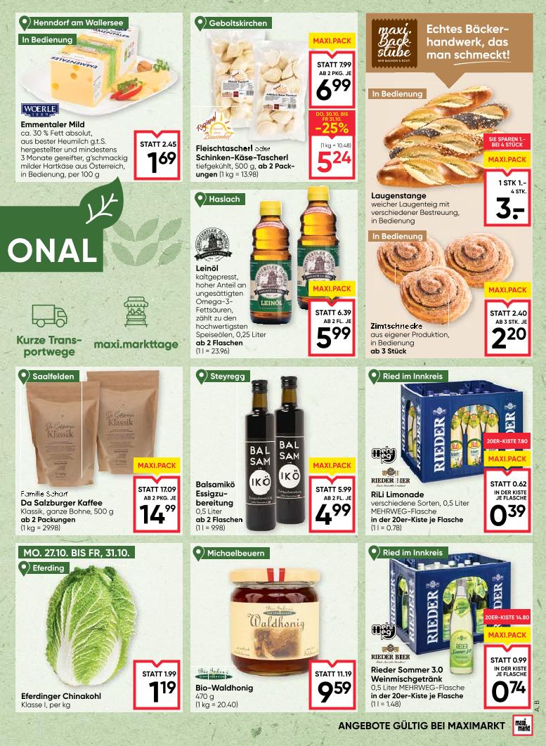 Prospekt von Maximarkt