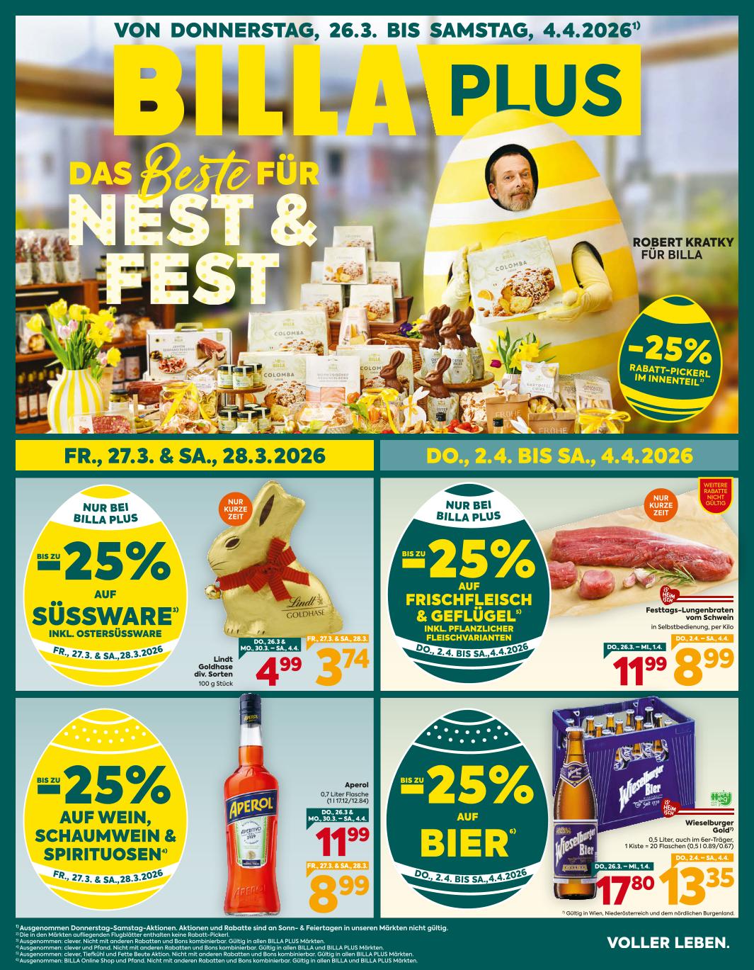 Prospekt von BILLA PLUS