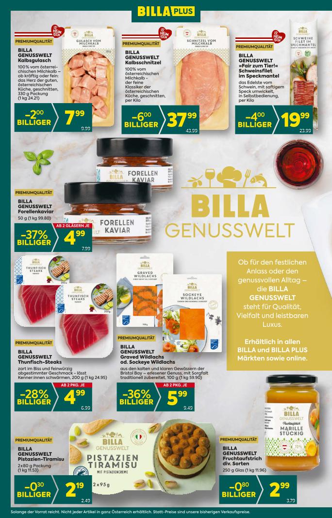 Prospekt von BILLA PLUS