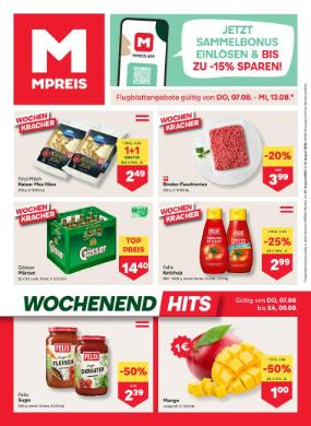 Titelbild des Prospekts von MPREIS KTN