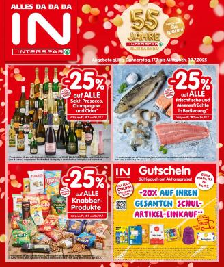 Titelbild des Prospekts von INTERSPAR KTN