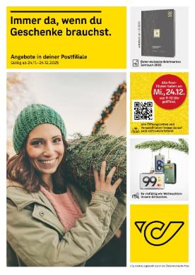 Titelbild des Prospekts von Österreichische Post
