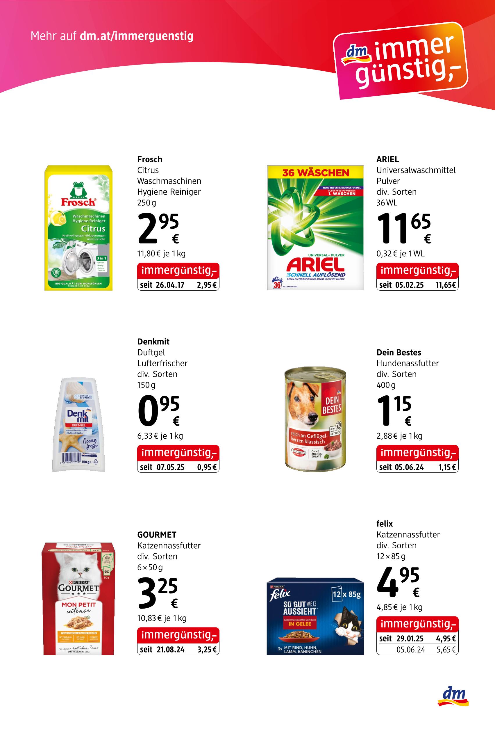 Prospekt von dm drogerie markt
