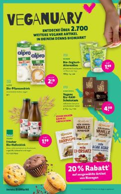 Titelbild des Prospekts von Denns BioMarkt inkl. Umleger