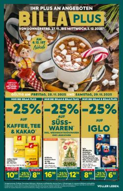 Titelbild des Prospekts von BILLA PLUS Oberösterreich