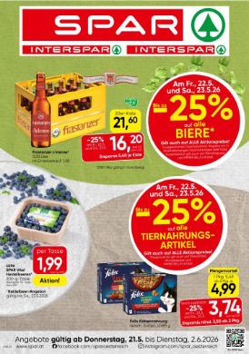 Titelbild des Prospekts von SPAR VBG