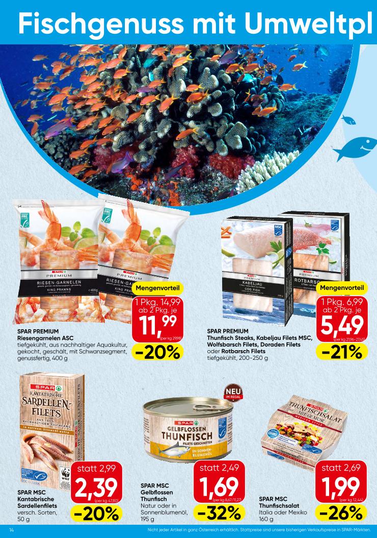 Prospekt von SPAR