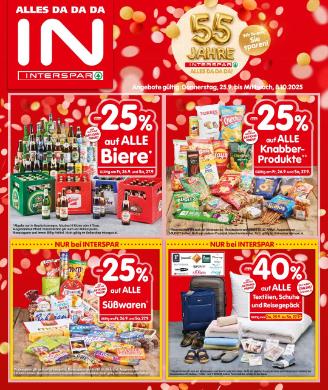 Titelbild des Prospekts von INTERSPAR TRL