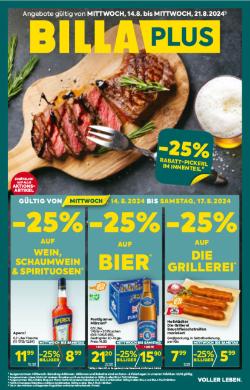 Titelbild des Prospekts von BILLA PLUS STMK