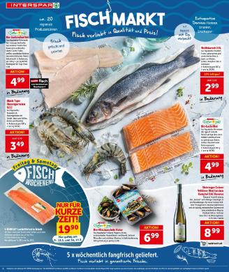 Titelbild des Prospekts von INTERSPAR WIEN