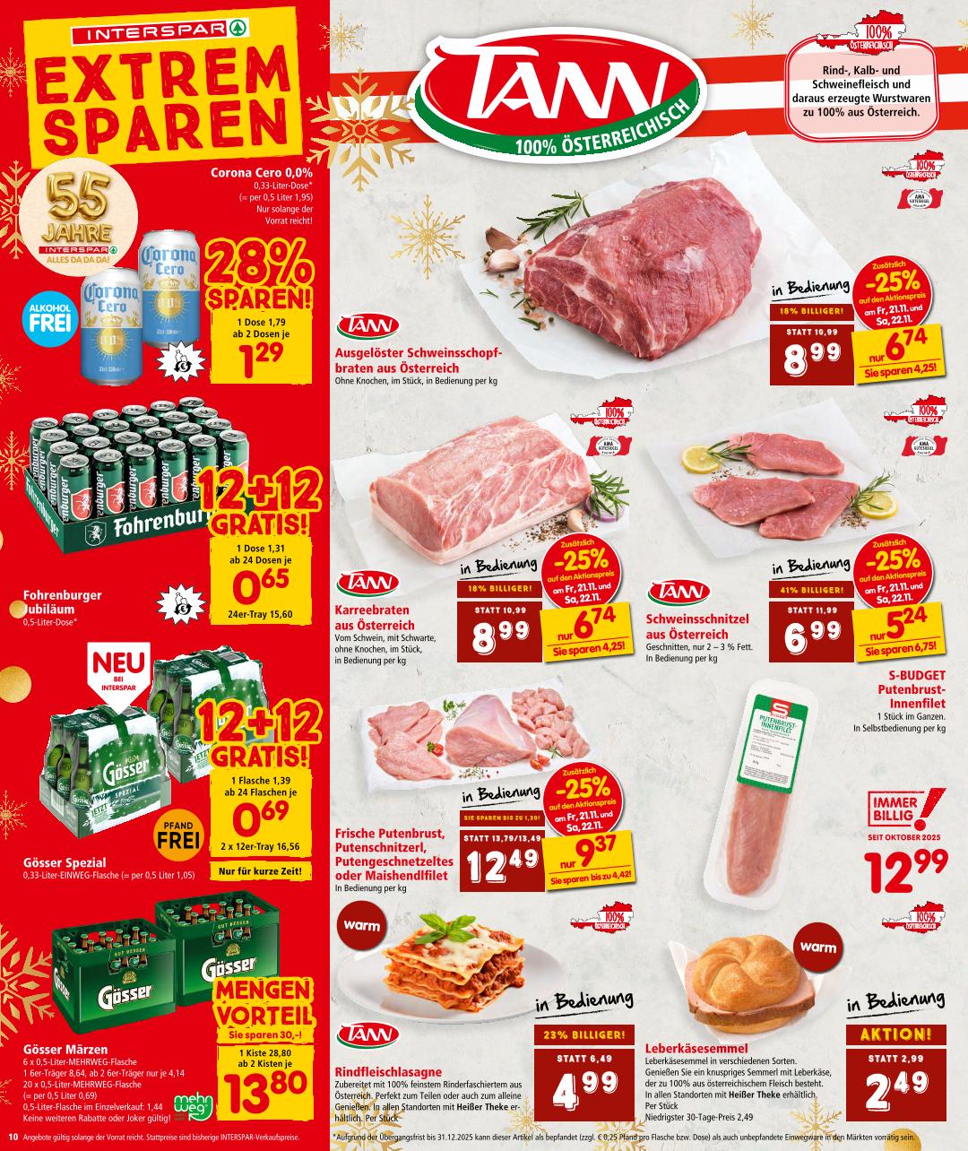 Prospekt von INTERSPAR