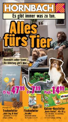 Titelbild des Prospekts von HORNBACH