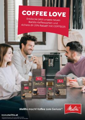 Titelbild des Prospekts von Melitta®