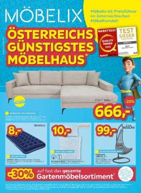 Titelbild des Prospekts von Möbelix