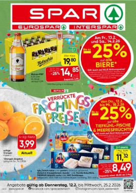 Titelbild des Prospekts von SPAR VBG