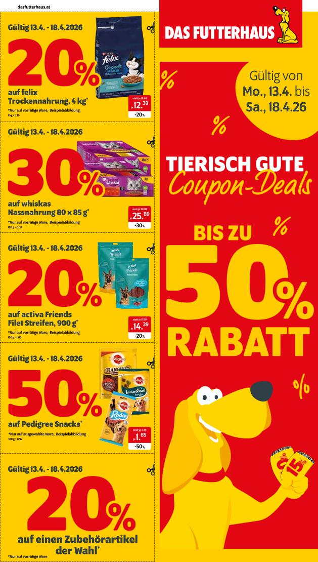 Prospekt von DAS FUTTERHAUS