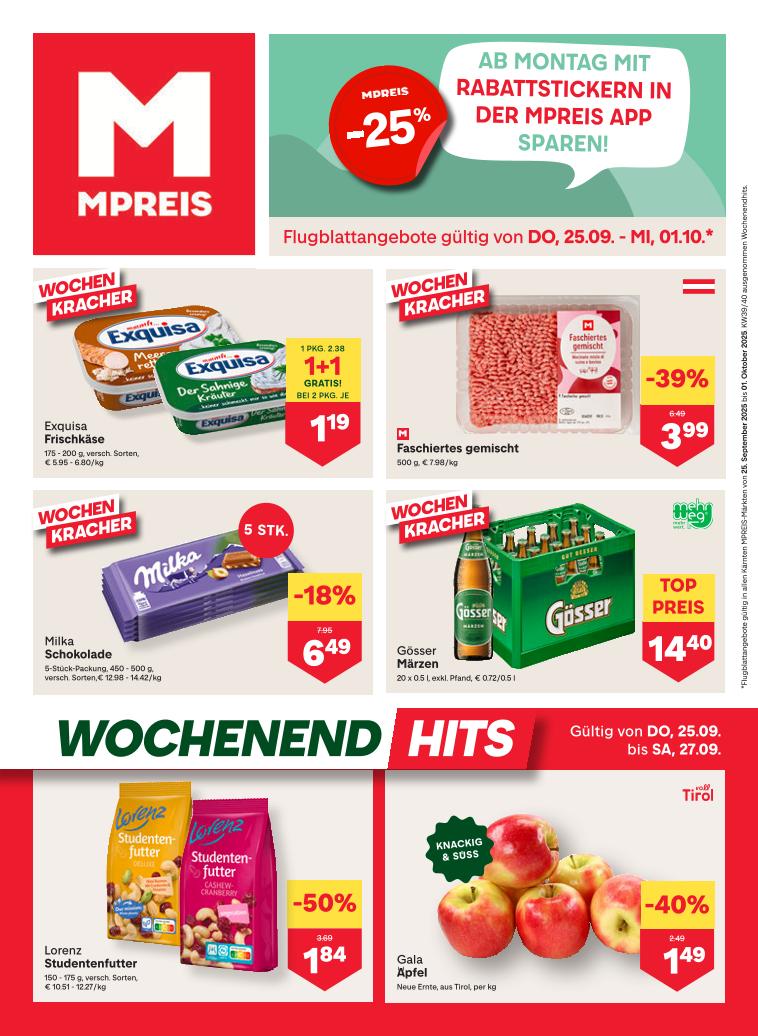 Prospekt von MPREIS