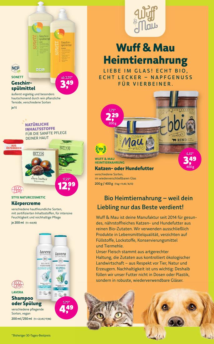 Prospekt von Denns BioMarkt