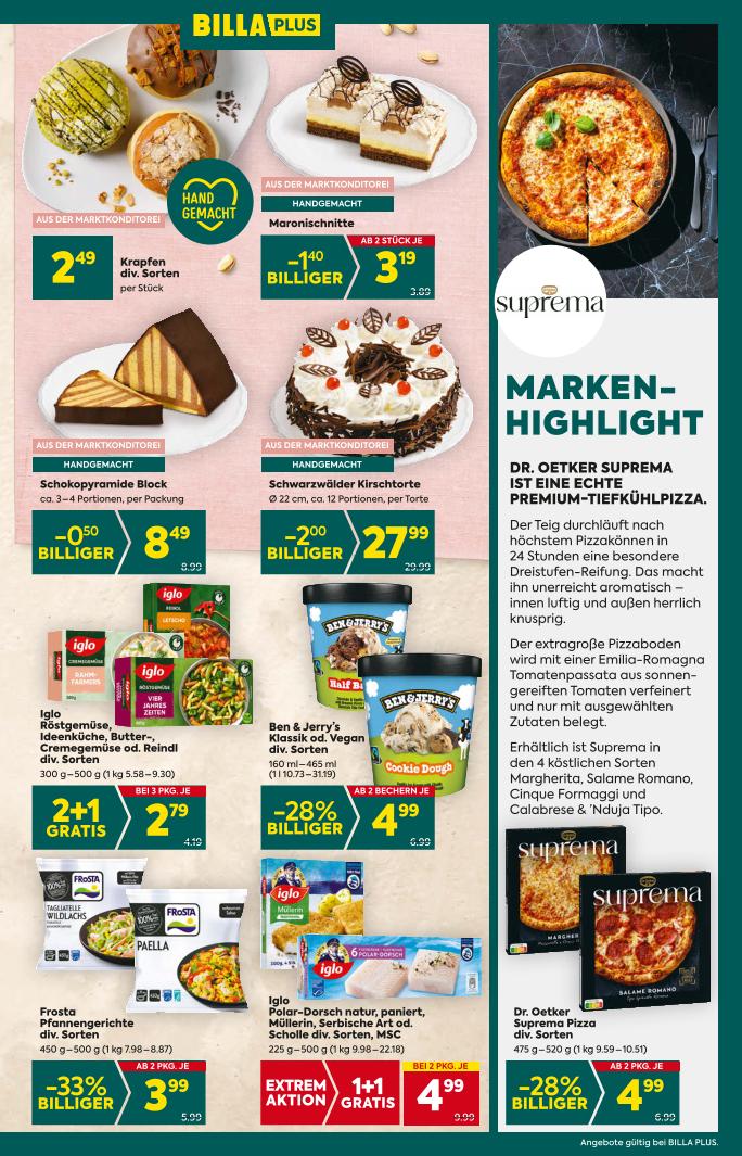 Prospekt von BILLA PLUS