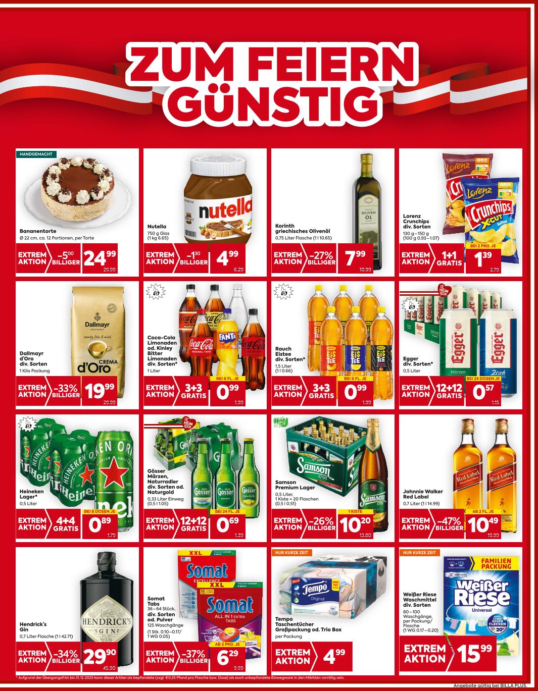 Prospekt von BILLA PLUS