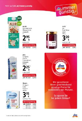 Titelbild des Prospekts von dm drogerie markt immergünstig express