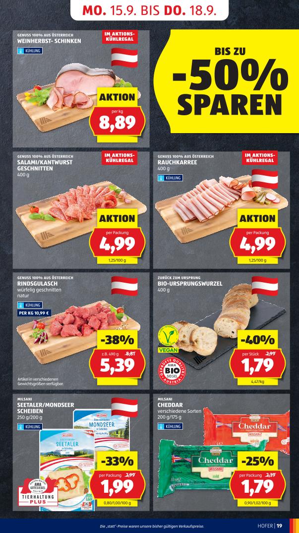 Prospekt von HOFER