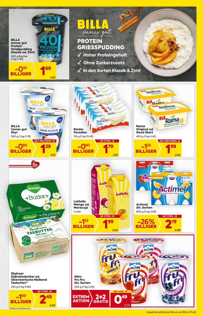 Prospekt von BILLA