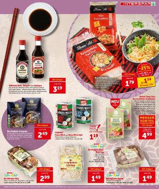 Titelbild des Prospekts von INTERSPAR NOE