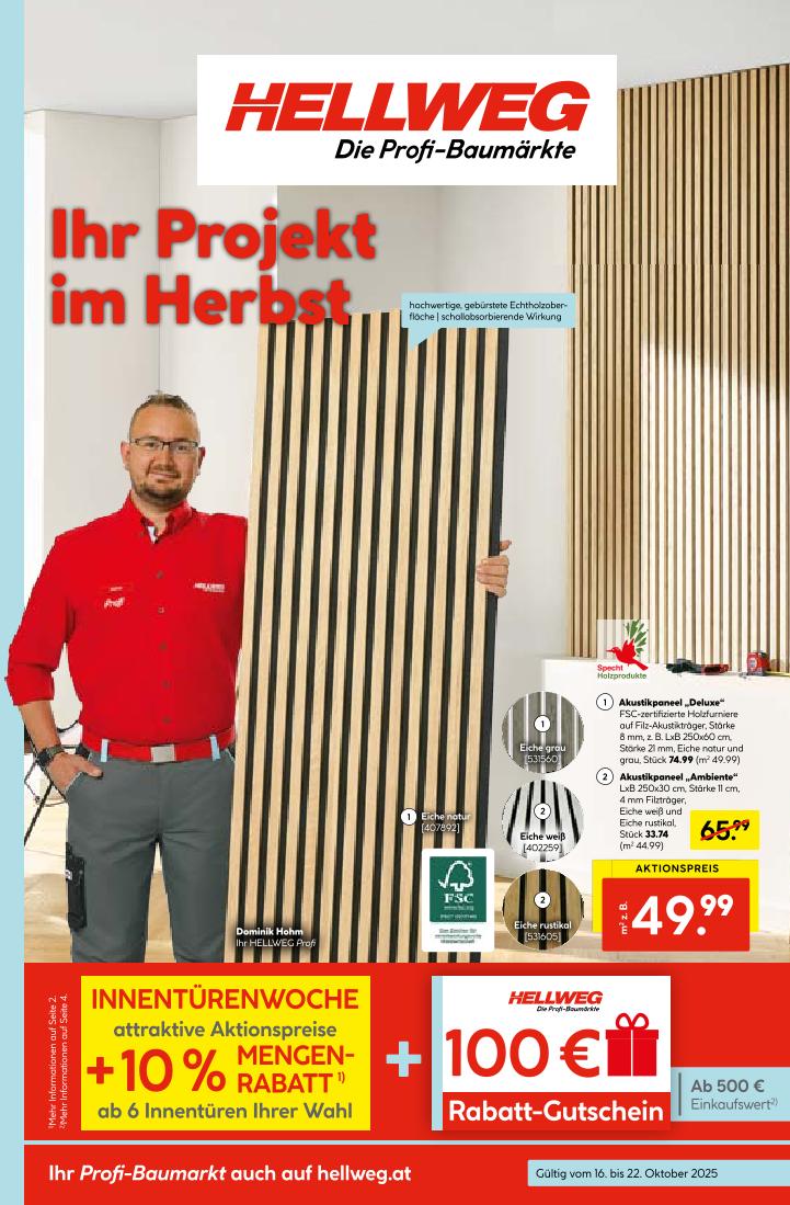 Prospekt von HELLWEG