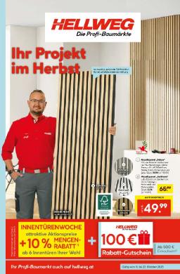 Titelbild des Prospekts von HELLWEG