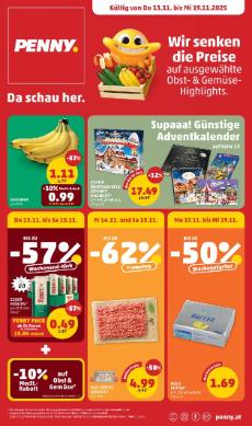 Titelbild des Prospekts von Penny