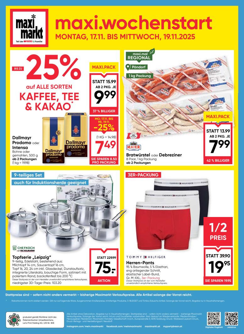 Prospekt von Maximarkt