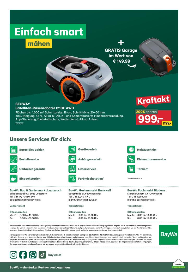 Prospekt von BayWa