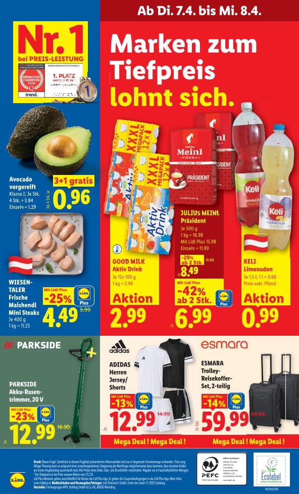 Prospekt von Lidl