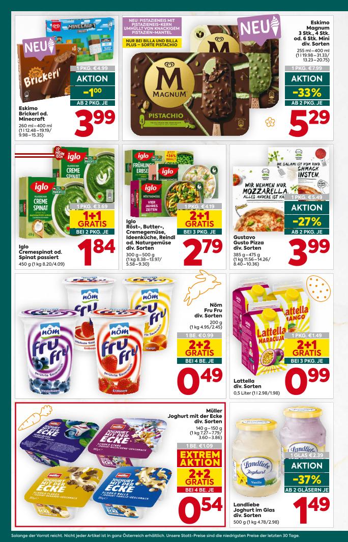 Prospekt von BILLA PLUS