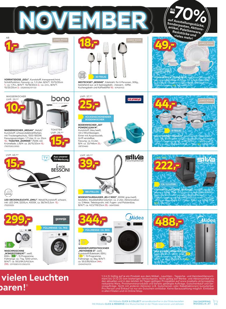 Prospekt von Möbelix