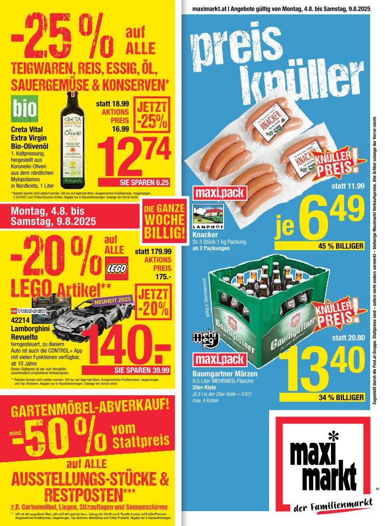 Prospekt von Maximarkt